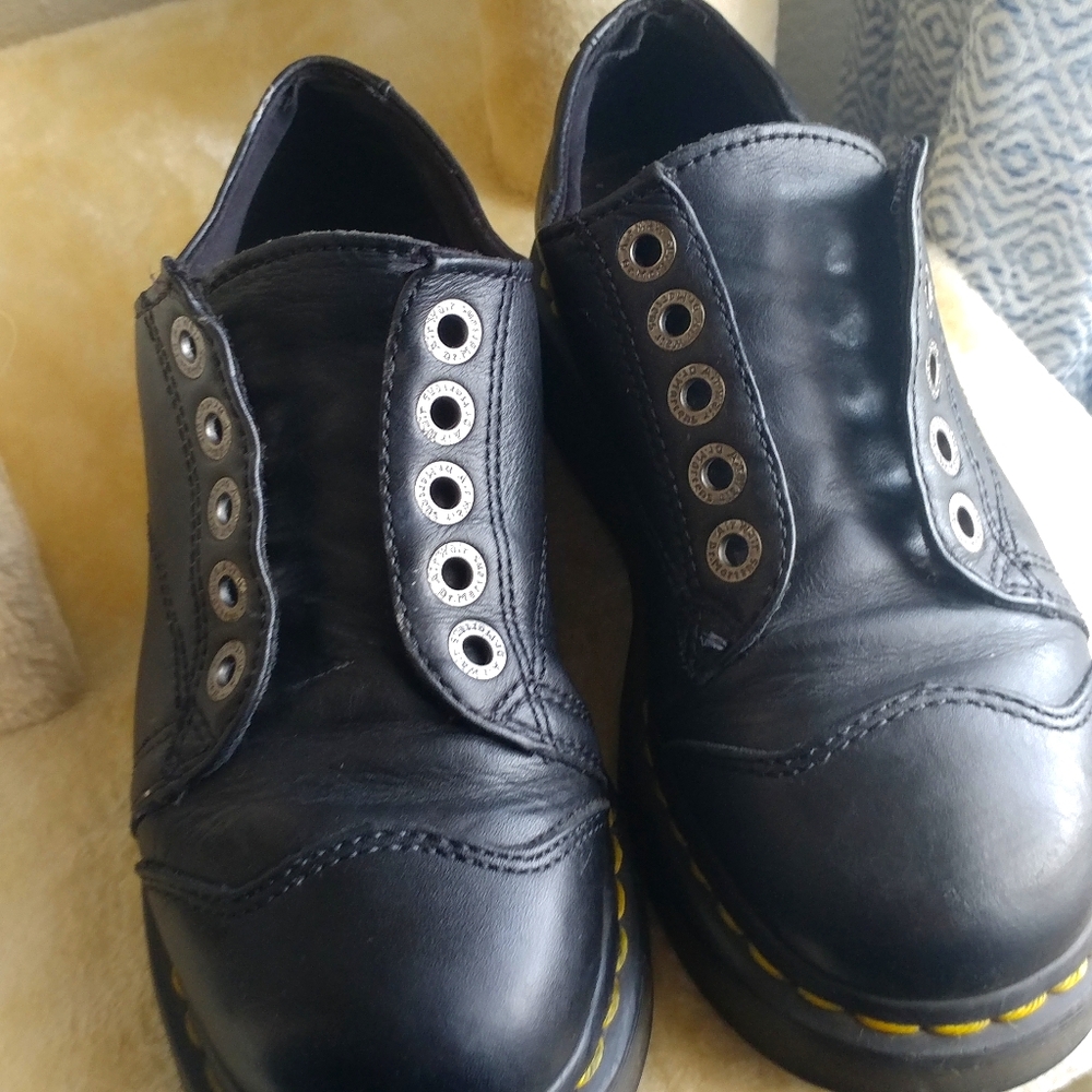 Platform 5 Eyelet Broken In Dr. Marten Shoe